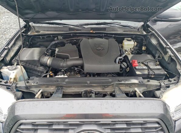 3TYSZ5ANXMT042303 2021 TOYOTA TACOMA Gray Rear interior view