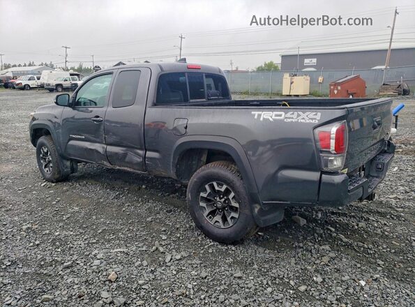 3TYSZ5ANXMT042303 2021 TOYOTA TACOMA Gray Rear left