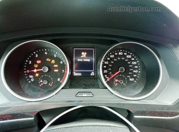 3VV0B7AX0LM148862 2020 VOLKSWAGEN TIGUAN Silver ხელსაწყოთა პანელის ხედი