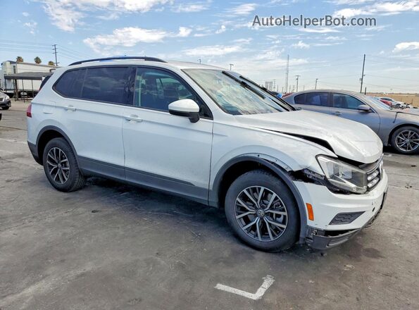 3VV0B7AX0MM060203 2021 VOLKSWAGEN TIGUAN White Передня права чверть