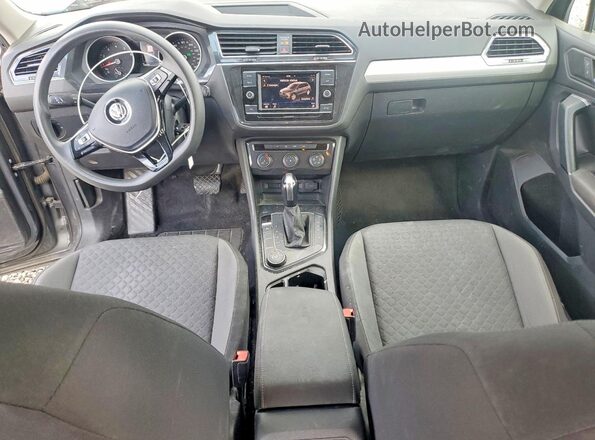 3VV0B7AX1KM142003 2019 VOLKSWAGEN TIGUAN Charcoal Вид панелі приладів