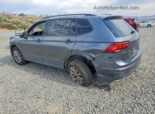 3VV0B7AX1KM142003 2019 VOLKSWAGEN TIGUAN Charcoal Задня ліва чверть
