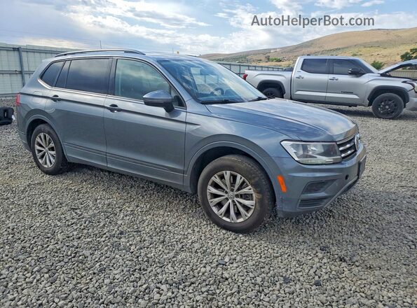 3VV0B7AX1KM142003 2019 VOLKSWAGEN TIGUAN Charcoal Передня права чверть