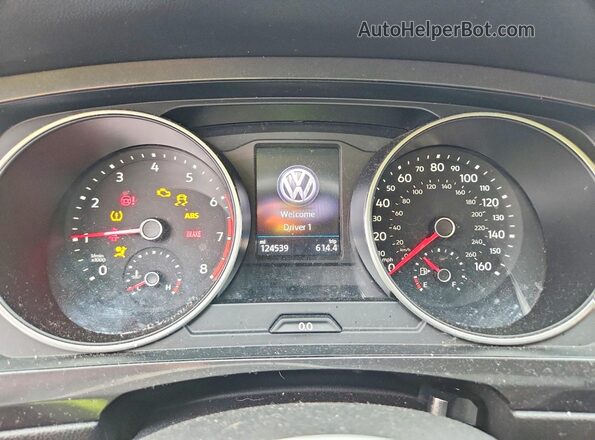 3VV0B7AX2JM078326 2018 VOLKSWAGEN TIGUAN Black Vista del cuadro de instrumentos