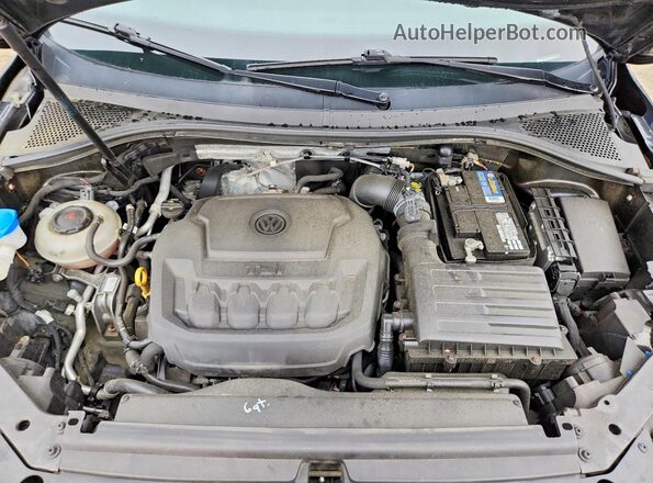 3VV0B7AX2JM078326 2018 VOLKSWAGEN TIGUAN Black Vista del compartimento del motor