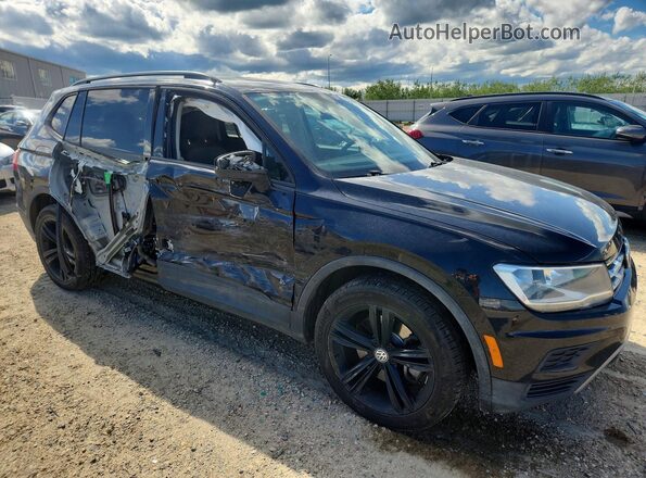 3VV0B7AX2KM009203 2019 VOLKSWAGEN TIGUAN Black Передня права чверть