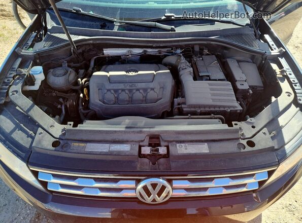 3VV0B7AX2KM009203 2019 VOLKSWAGEN TIGUAN Black Вид підкапотного простору