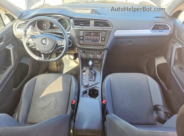 3VV0B7AX2KM009203 2019 VOLKSWAGEN TIGUAN Black Вид панелі приладів