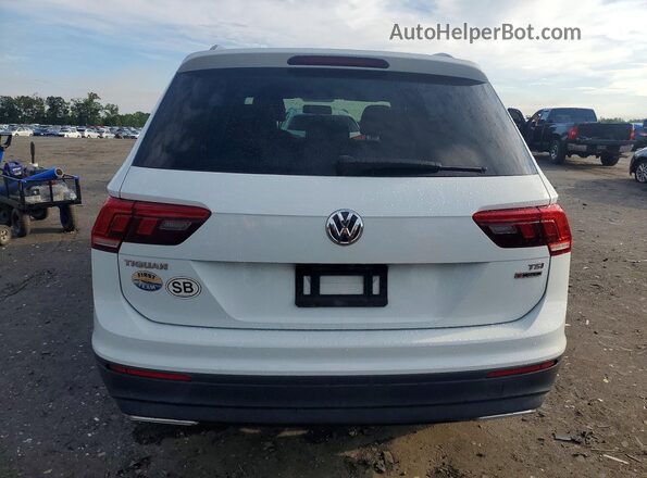3VV0B7AX3JM045643 2018 VOLKSWAGEN TIGUAN Белый Вид сзади