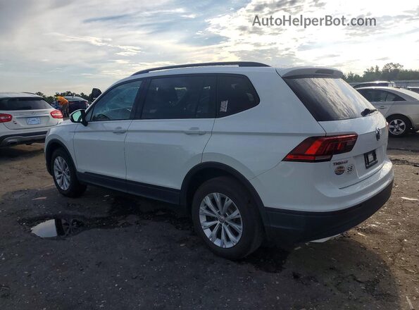 3VV0B7AX3JM045643 2018 VOLKSWAGEN TIGUAN Белый Задняя левая четверть