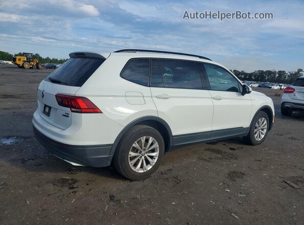 3VV0B7AX3JM045643 2018 VOLKSWAGEN TIGUAN Белый Задняя правая четверть