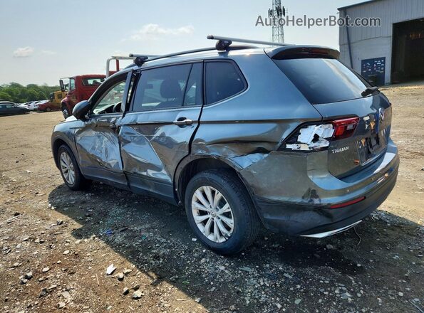 3VV0B7AX3JM119868 2018 VOLKSWAGEN TIGUAN Серый Задняя левая четверть