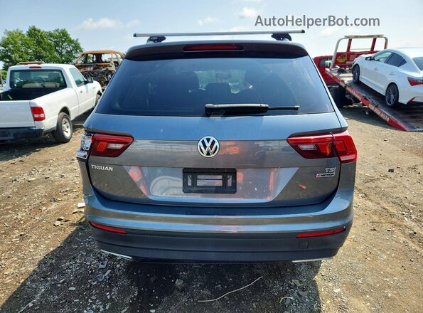 3VV0B7AX3JM119868 2018 VOLKSWAGEN TIGUAN Серый Вид сзади