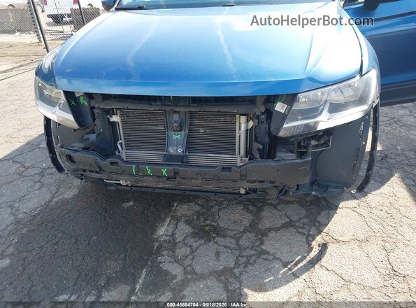 3VV0B7AX4JM123394 2018 VOLKSWAGEN TIGUAN Blue Vista frontal