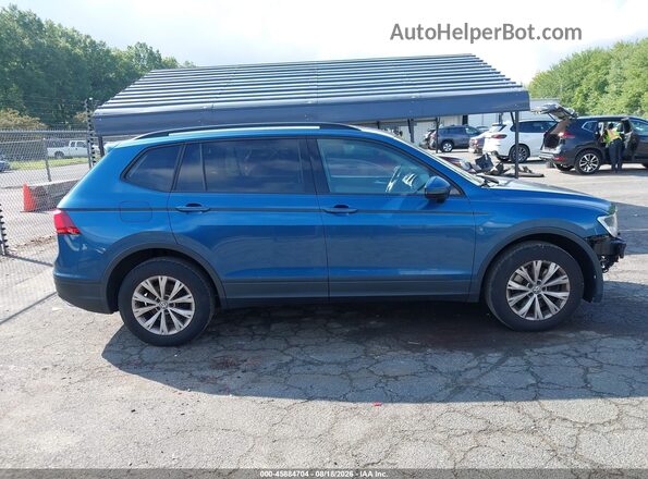 3VV0B7AX4JM123394 2018 VOLKSWAGEN TIGUAN Blue Vista interior trasera