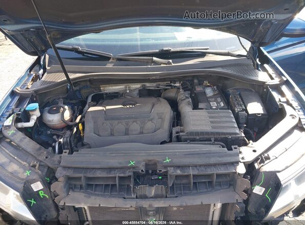 3VV0B7AX4JM123394 2018 VOLKSWAGEN TIGUAN Blue Vista trasera