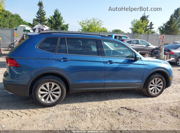 3VV0B7AX4JM126022 2018 VOLKSWAGEN TIGUAN Blue უკანა სალონის ხედი