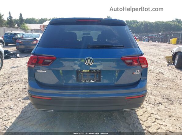 3VV0B7AX4JM126022 2018 VOLKSWAGEN TIGUAN Blue 