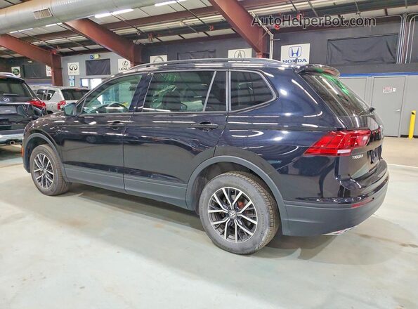 3VV0B7AX4MM141480 2021 VOLKSWAGEN TIGUAN Charcoal Задня ліва чверть