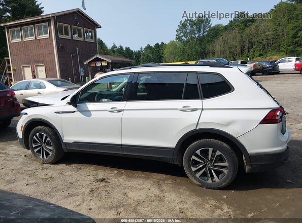 3VV0B7AX5NM153090 2022 VOLKSWAGEN TIGUAN White Widok wnętrza 360 stopni