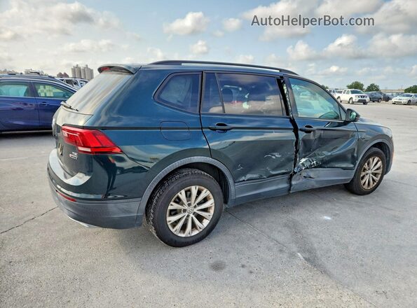 3VV0B7AX6JM018968 2018 VOLKSWAGEN TIGUAN Зеленый Задняя правая четверть