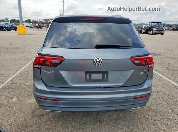 3VV0B7AX6JM055020 2018 VOLKSWAGEN TIGUAN Gray Widok z tyłu