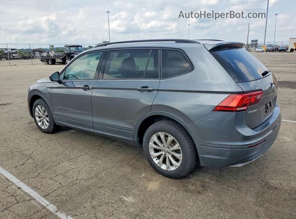 3VV0B7AX6JM055020 2018 VOLKSWAGEN TIGUAN Gray Tył lewy
