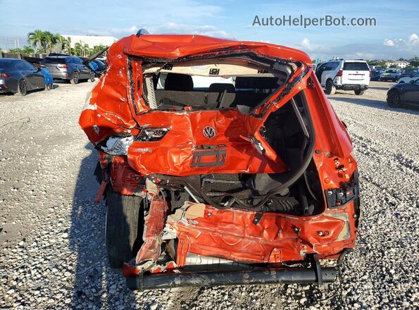 3VV0B7AX6KM094045 2019 VOLKSWAGEN TIGUAN Orange Вид ззаду