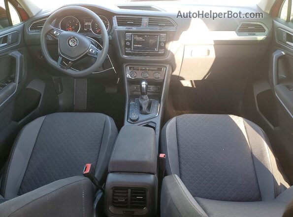 3VV0B7AX6KM094045 2019 VOLKSWAGEN TIGUAN Orange Вид панелі приладів