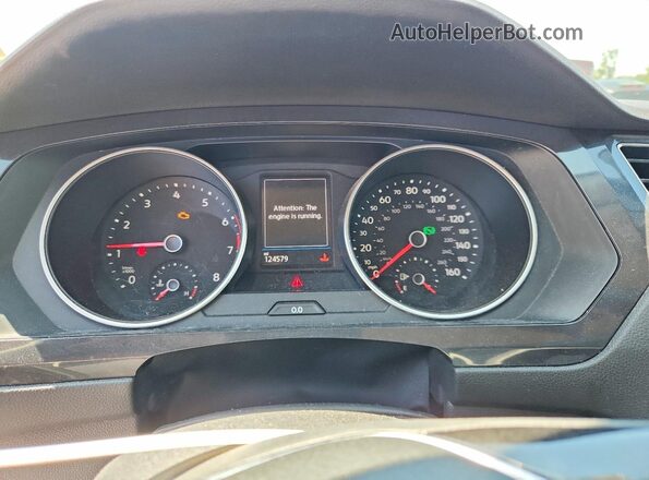 3VV0B7AX7LM083556 2020 VOLKSWAGEN TIGUAN Black Instrument cluster view