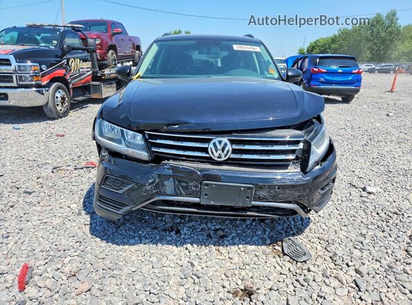 3VV0B7AX7LM083556 2020 VOLKSWAGEN TIGUAN Black Front view