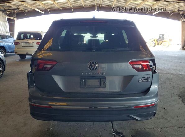 3VV0B7AX8NM017794 2022 VOLKSWAGEN TIGUAN Gray Vista trasera