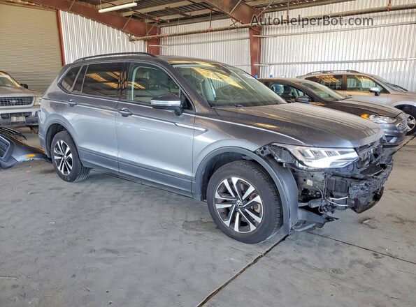 3VV0B7AX8NM017794 2022 VOLKSWAGEN TIGUAN Gray Delantero derecho