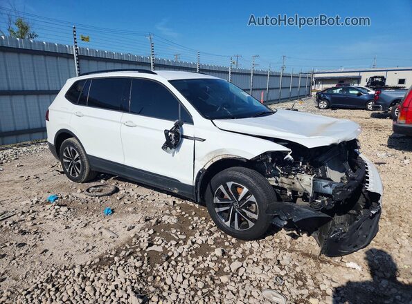 3VV0B7AX8NM117989 2022 VOLKSWAGEN TIGUAN White Առջևի աջ