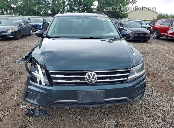 3VV0B7AX9JM014543 2018 VOLKSWAGEN TIGUAN Teal Widok z przodu