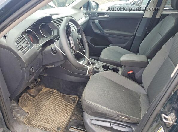 3VV0B7AX9JM014543 2018 VOLKSWAGEN TIGUAN Teal Widok wnętrza z przodu