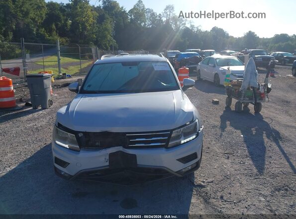 3VV0B7AX9JM018446 2018 VOLKSWAGEN TIGUAN Серебряный Вид щитка приборов