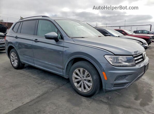 3VV1B7AX0KM196395 2019 VOLKSWAGEN TIGUAN Gray Delantero derecho