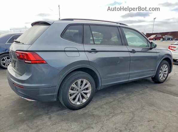 3VV1B7AX0KM196395 2019 VOLKSWAGEN TIGUAN Gray Trasero derecho
