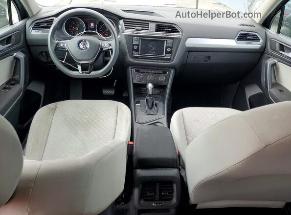 3VV1B7AX0KM196395 2019 VOLKSWAGEN TIGUAN Gray Vista del salpicadero