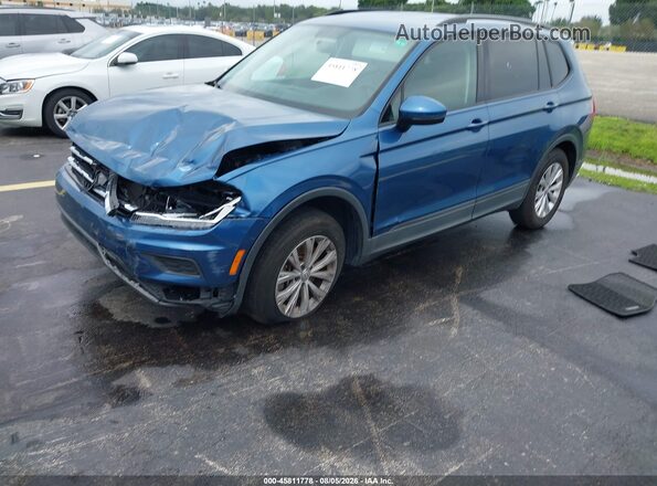 3VV1B7AX0LM125098 2020 VOLKSWAGEN TIGUAN Blue Front left