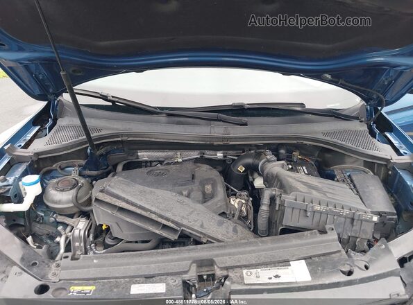 3VV1B7AX0LM125098 2020 VOLKSWAGEN TIGUAN Blue Rear view