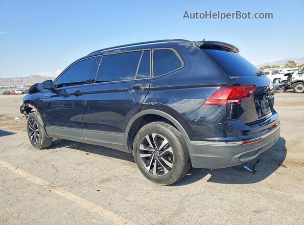 3VV1B7AX0NM013761 2022 VOLKSWAGEN TIGUAN Black Rear left