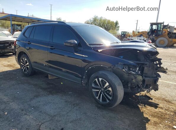 3VV1B7AX0NM013761 2022 VOLKSWAGEN TIGUAN Black Front right