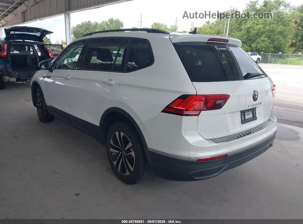3VV1B7AX0NM043570 2022 VOLKSWAGEN TIGUAN White Trasero izquierdo