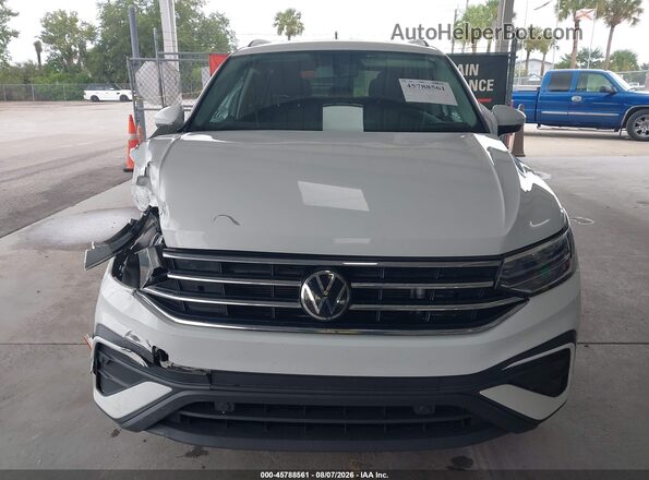 3VV1B7AX0NM043570 2022 VOLKSWAGEN TIGUAN White Vista del cuadro de instrumentos