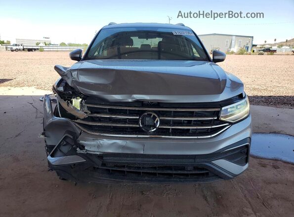 3VV1B7AX0NM058019 2022 VOLKSWAGEN TIGUAN Silver წინა ხედი