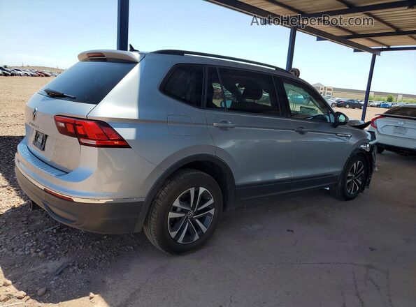 3VV1B7AX0NM058019 2022 VOLKSWAGEN TIGUAN Silver უკანა მარჯვენა