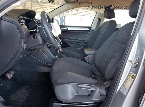 3VV1B7AX0NM058019 2022 VOLKSWAGEN TIGUAN Silver წინა სალონის ხედი