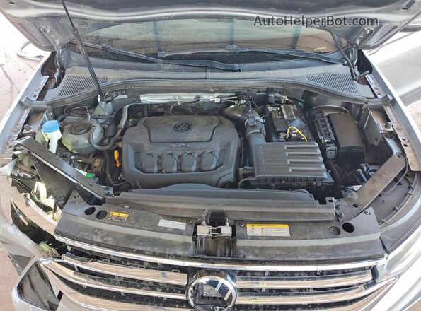 3VV1B7AX0NM058019 2022 VOLKSWAGEN TIGUAN Silver ძრავის განყოფილების ხედი